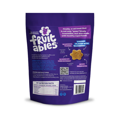 Fruitables Pollo y Arándanos - Snacks para Gatos