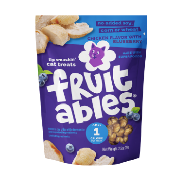 Fruitables Pollo y Arándanos - Snacks para Gatos