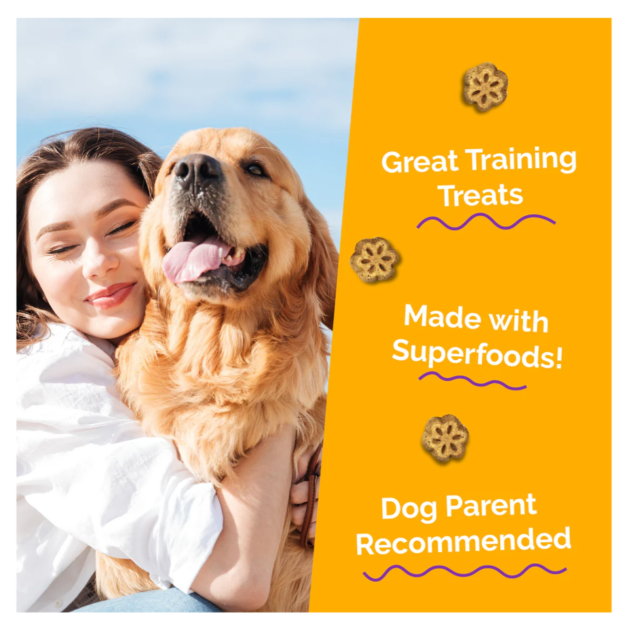 Fruitables Skinny Minis Pumpkin Mango - Snacks para Perros