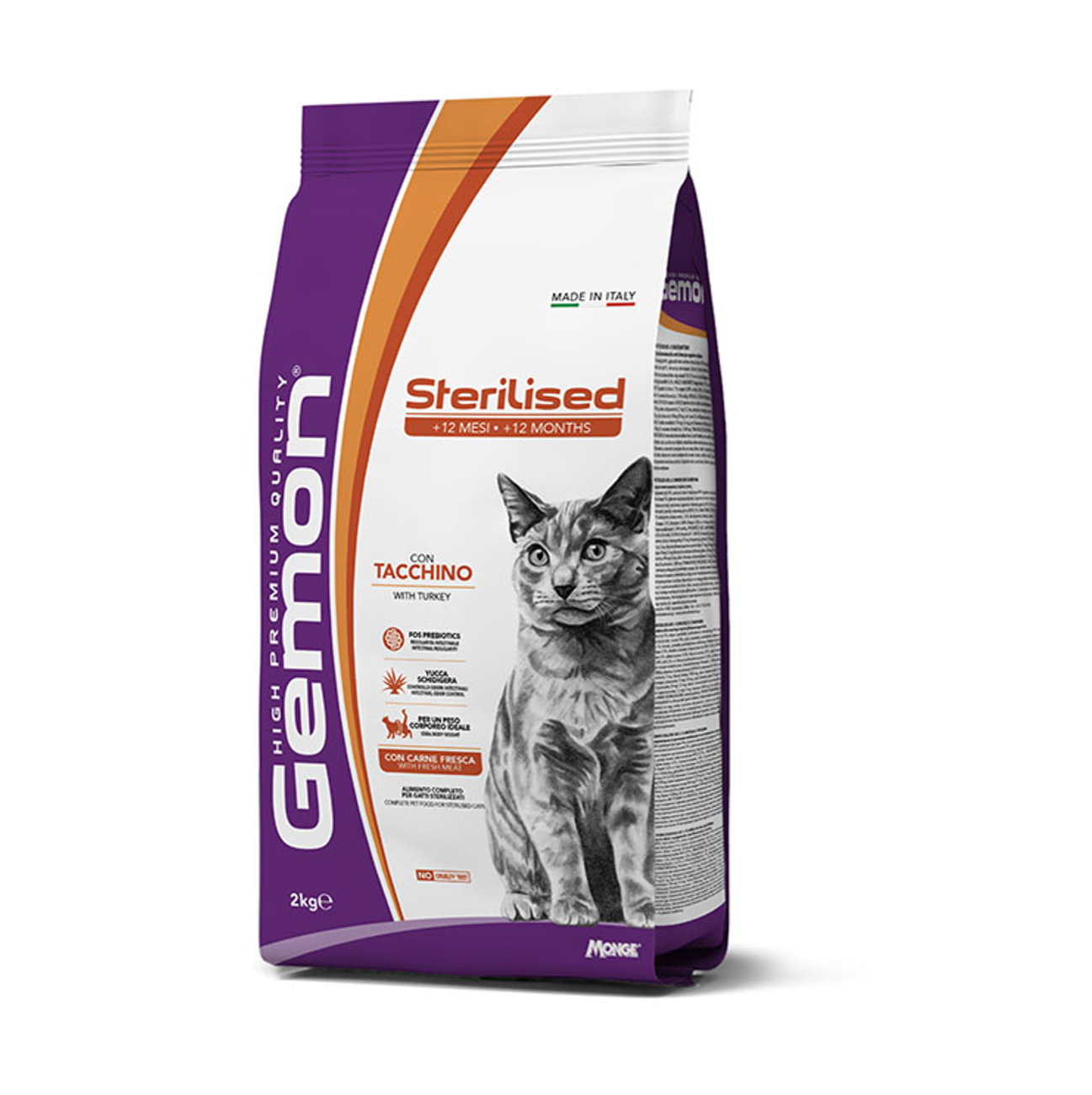 Gemon Cat Sterilised - Alimento para Gatos