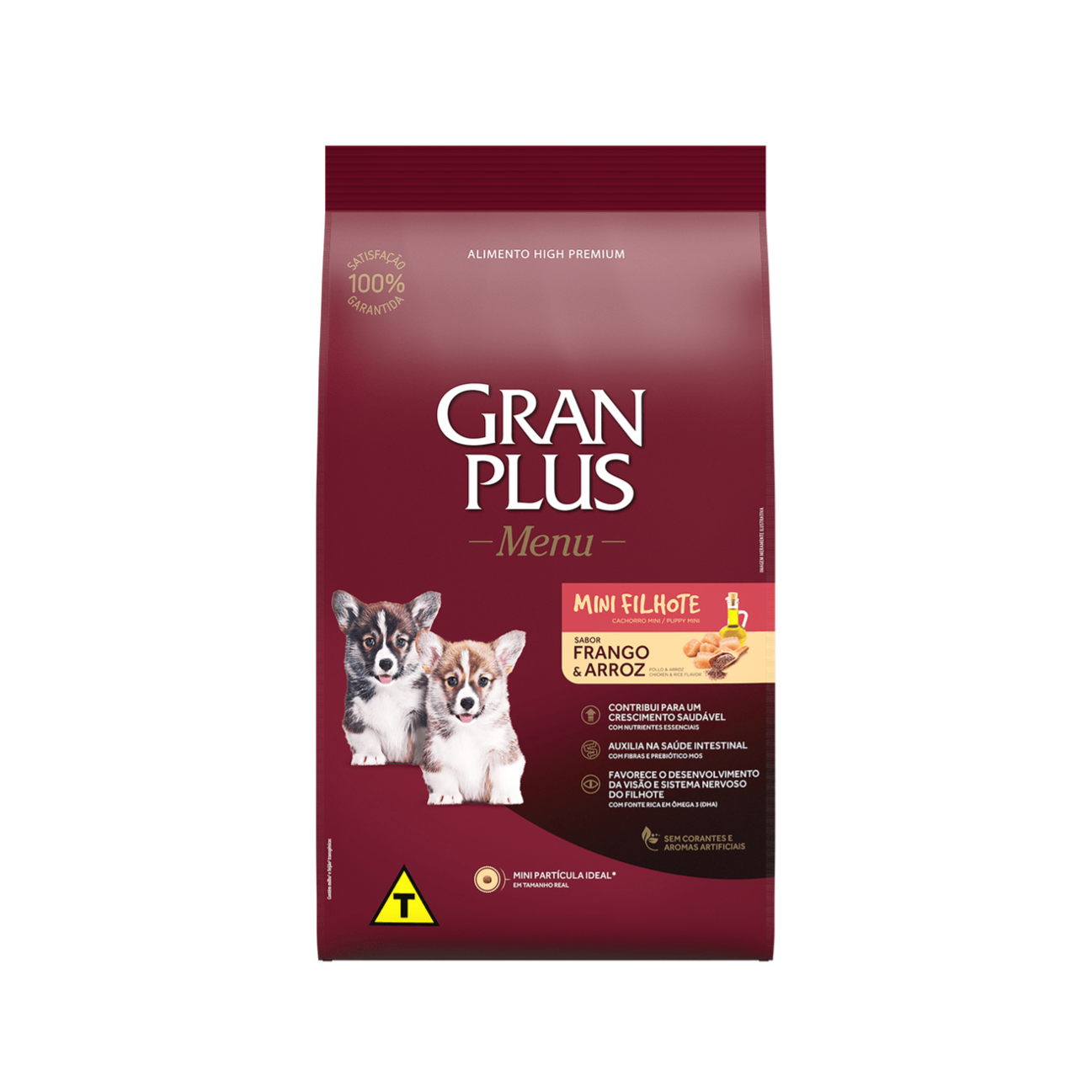 Gran Plus Cachorro Mini y Pequeño Pollo y Arroz - Comida para Perros