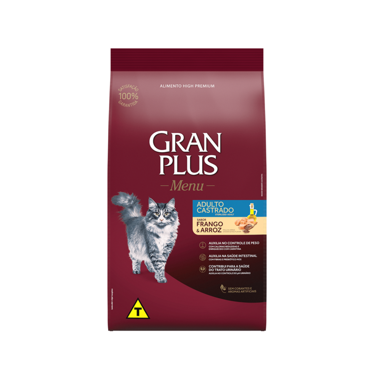 Gran Plus Gato Adulto Esterilizado Pollo y Arroz - Alimento para Gatos - Petit Paws