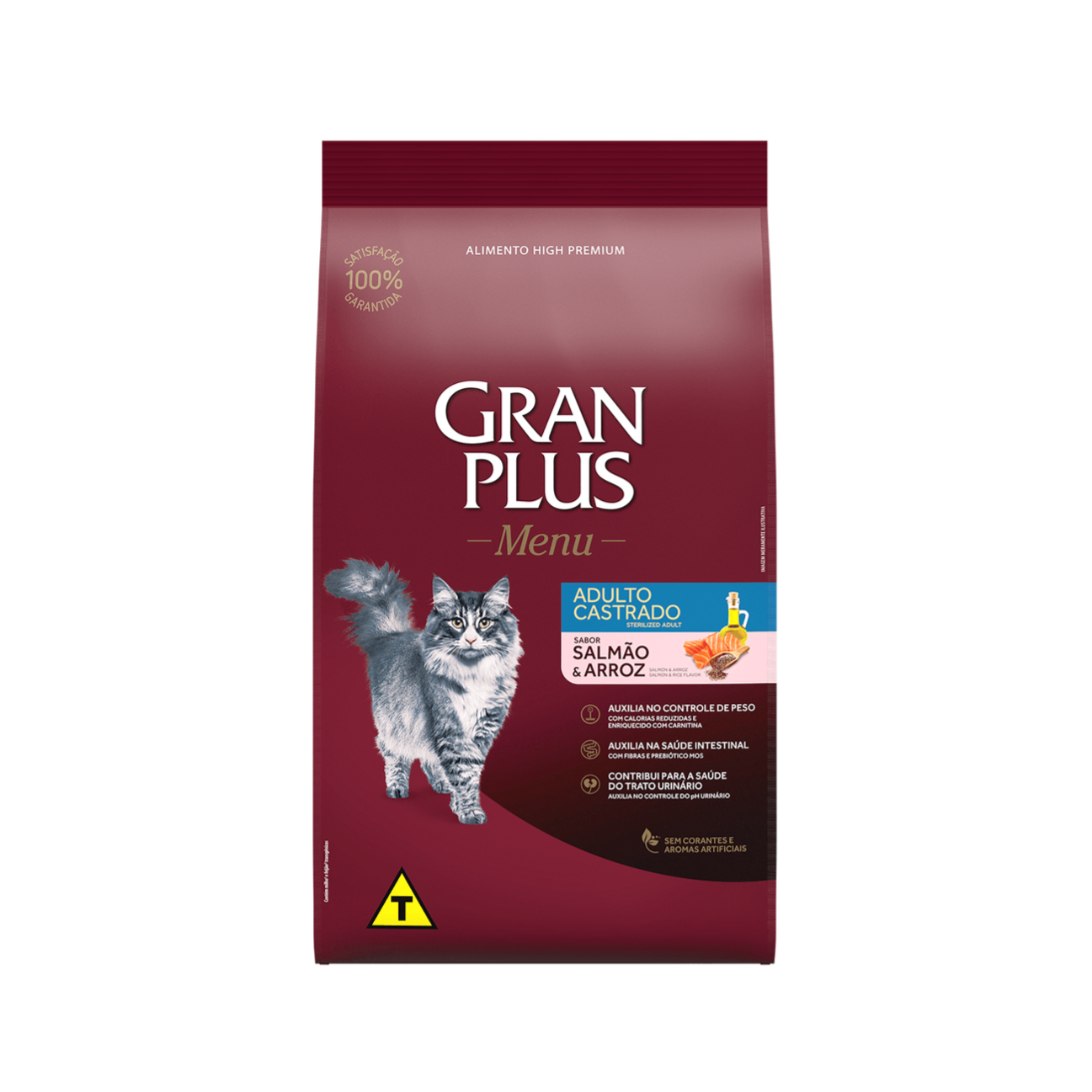 Gran Plus Gato Adulto Esterilizado Salmón y Arroz - Alimento para Gatos