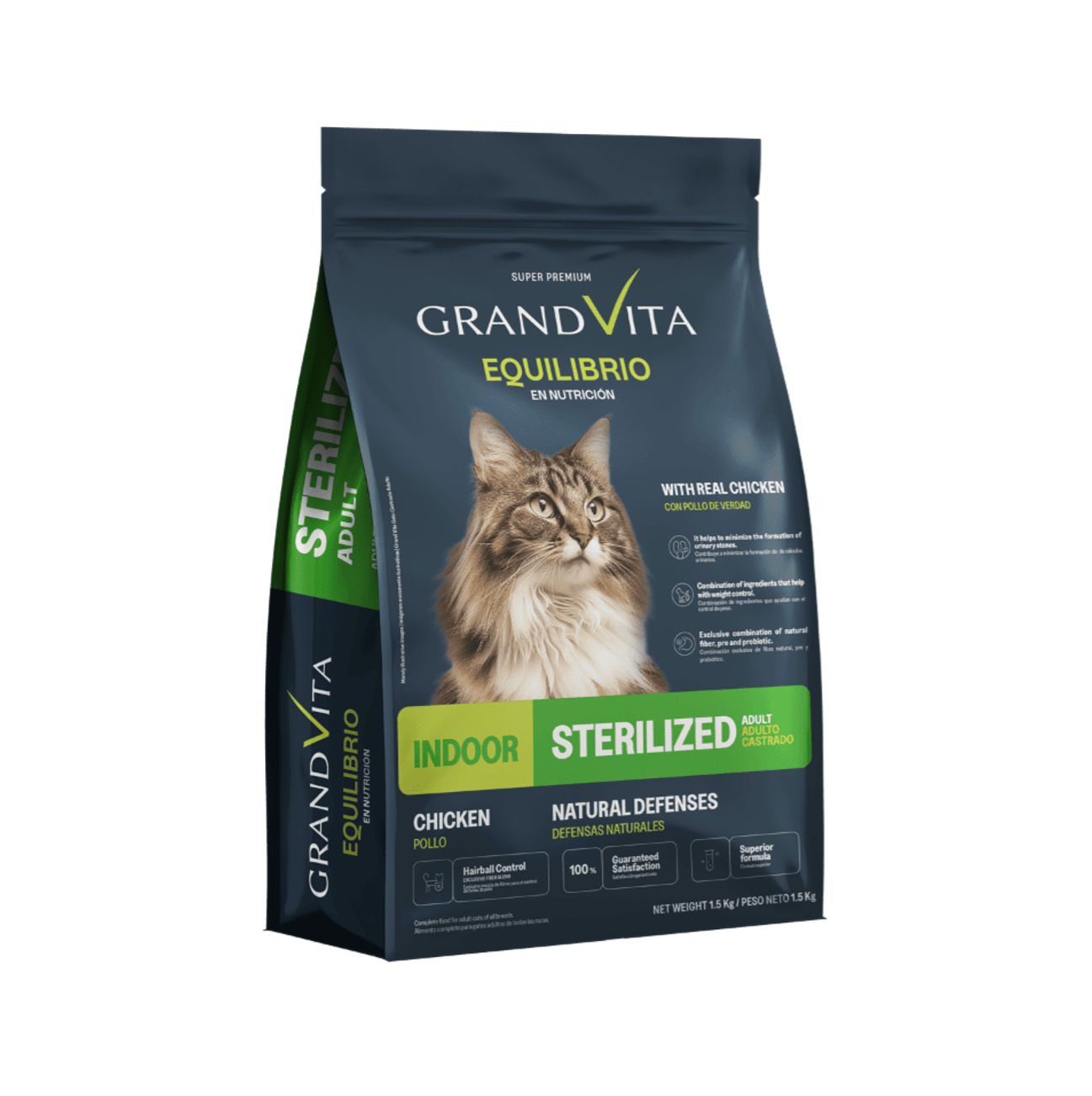 Grand Vita Equilibrio Gato Adulto Castrado - Alimento para Gatos
