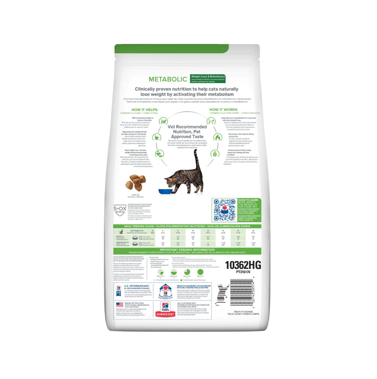 Hills Prescription Diet Metabolic - Alimento para Gatos