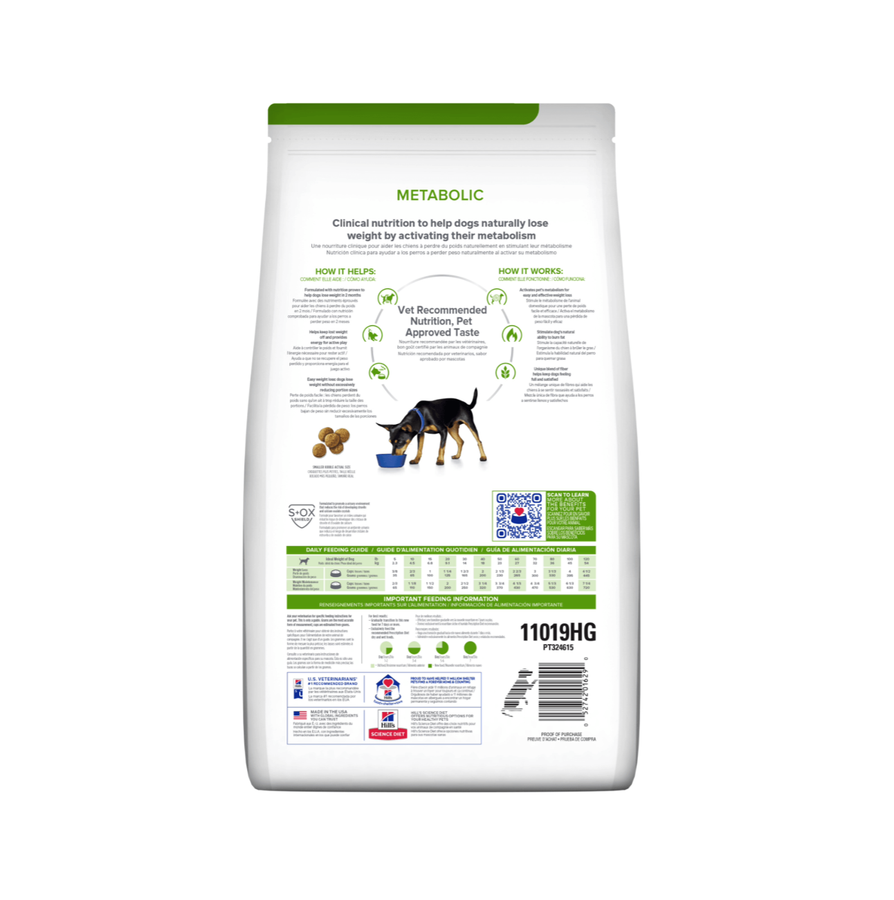 Hills Prescription Diet Metabolic Small Bites - Alimento para Perros