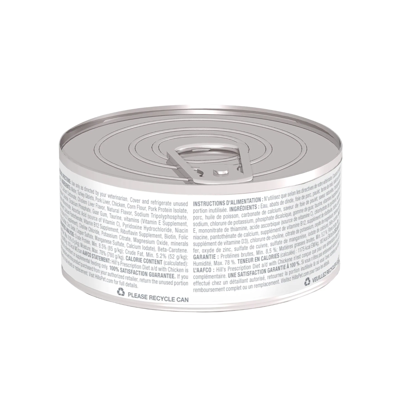 Hills Prescription Diet a/d Lata - Alimento Húmedo para Perro y Gato