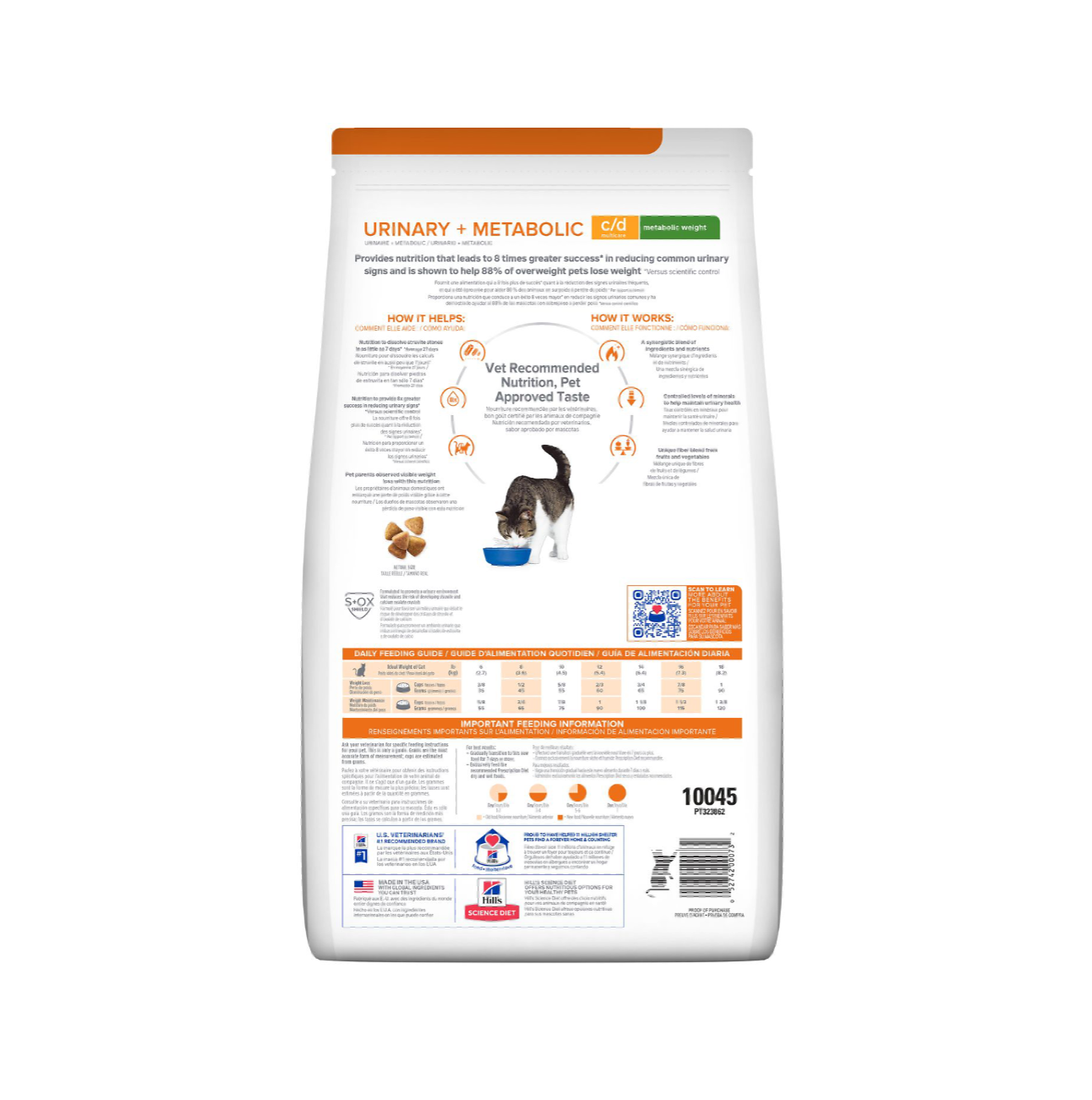 Hill's Prescription Diet Metabolic + Urinary - Alimento para Gatos