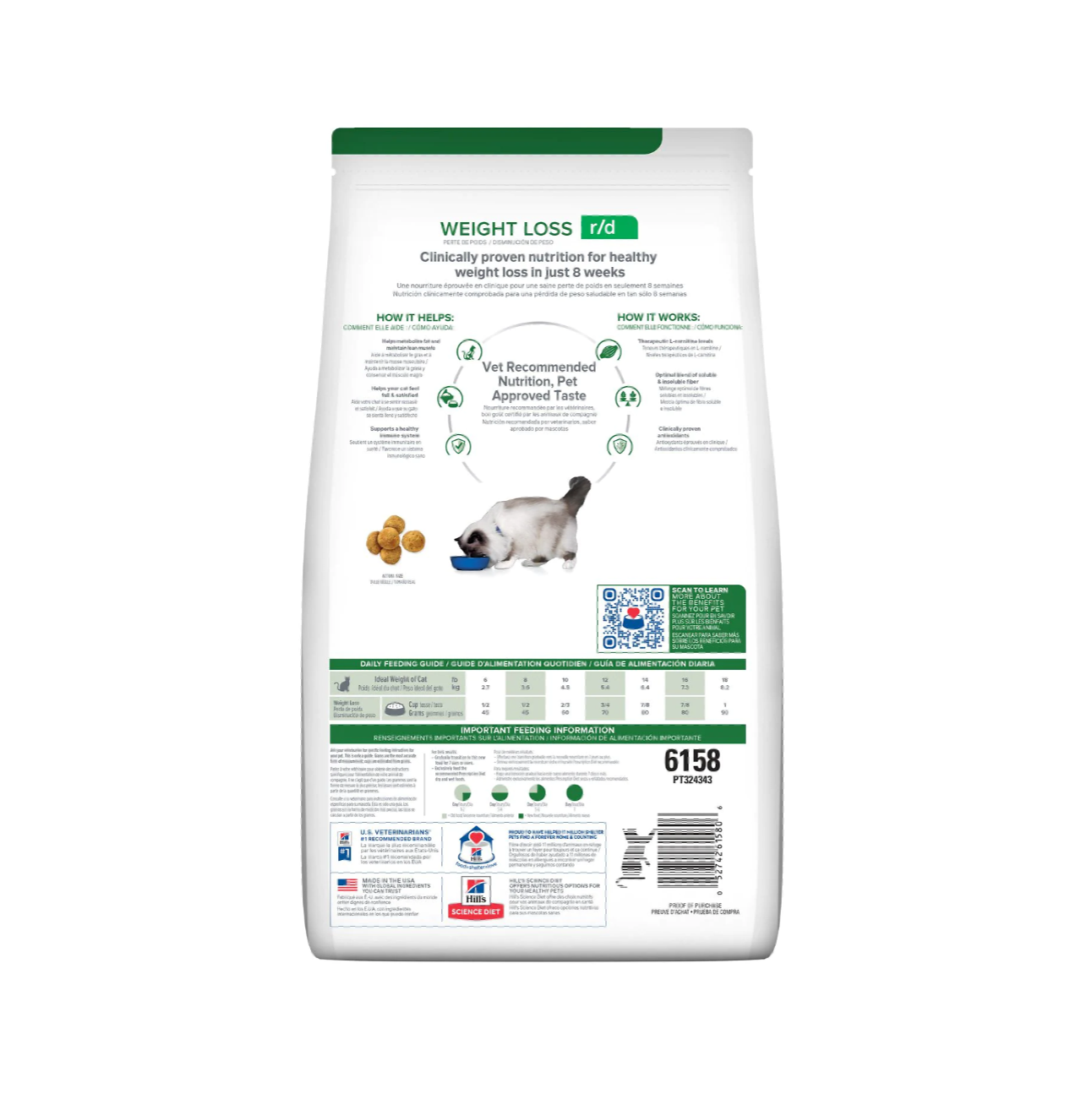 Hills Prescription Diet r/d - Alimento para Gatos