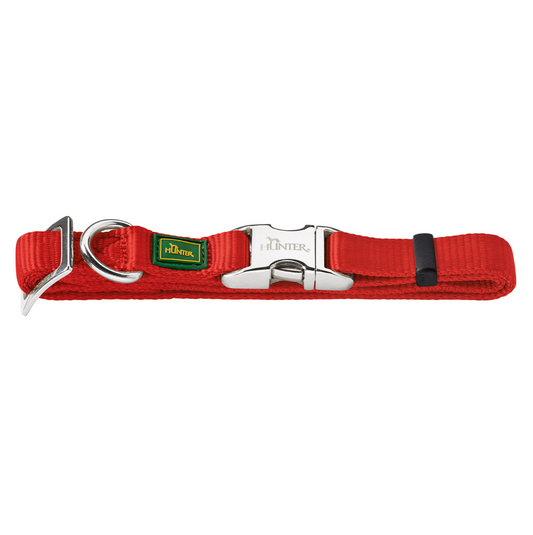 Hunter Collar Vario Basic Alu-Strong Red - Collares para Perros