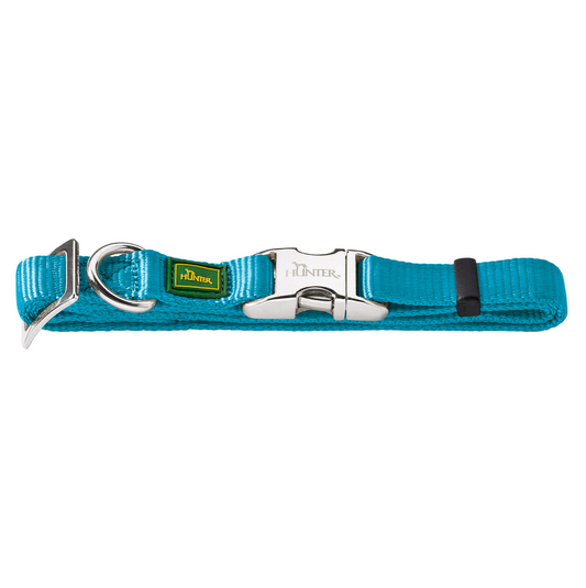 Hunter Collar Vario Basic Alu-Strong Teal - Collares para Perros