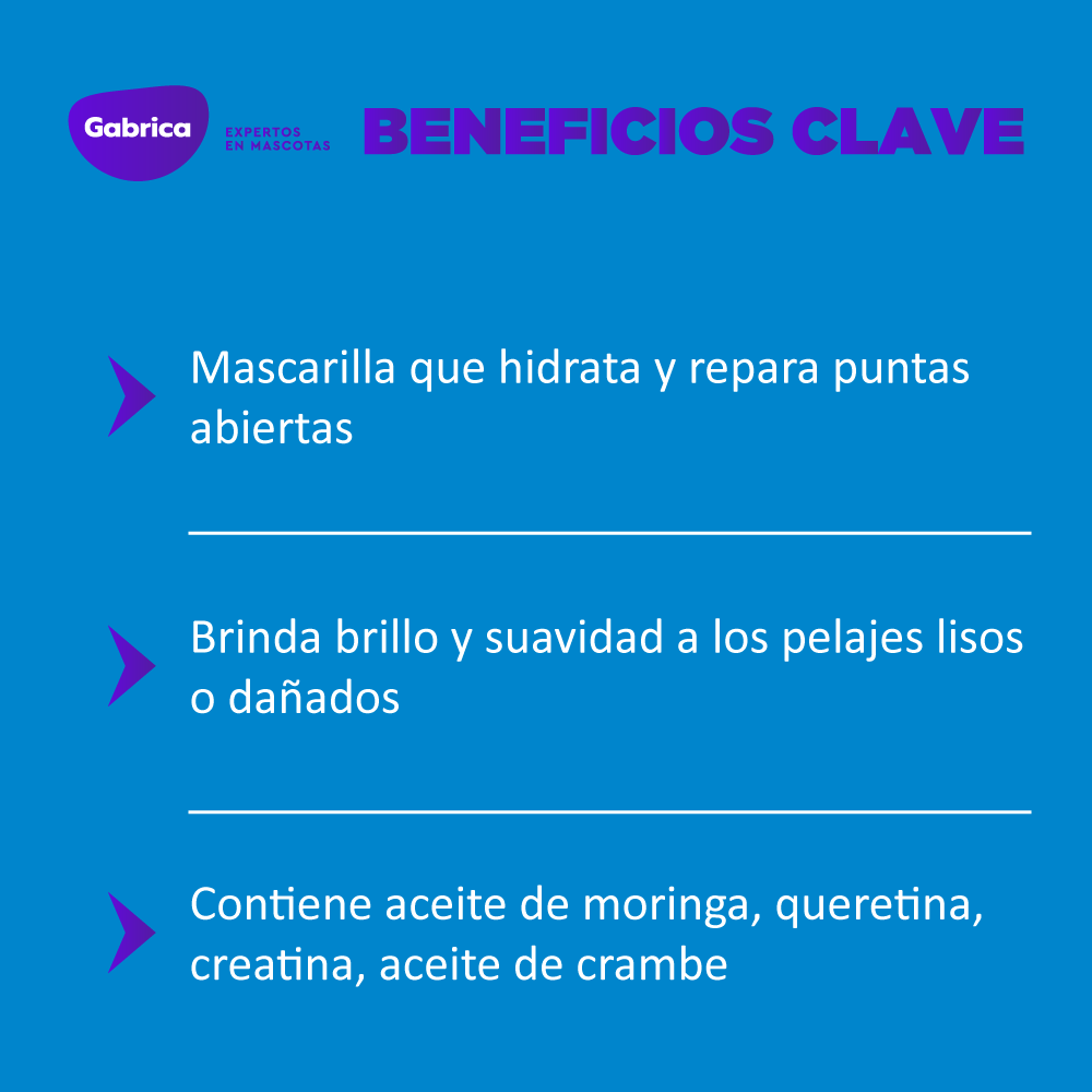 Hydra Intense Repair Silky Mask - Mascarilla para Perros y Gatos - Petit Paws