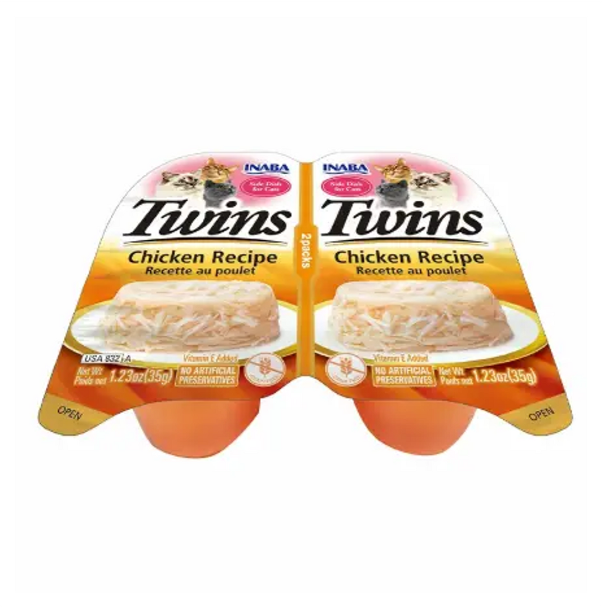 Inaba Cat Twins Pollo - Alimento Húmedo para Gatos
