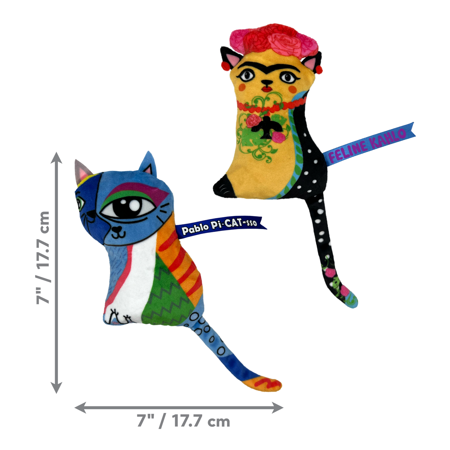 Kong Artz Kahlo / Picasso - Juguetes para Gatos