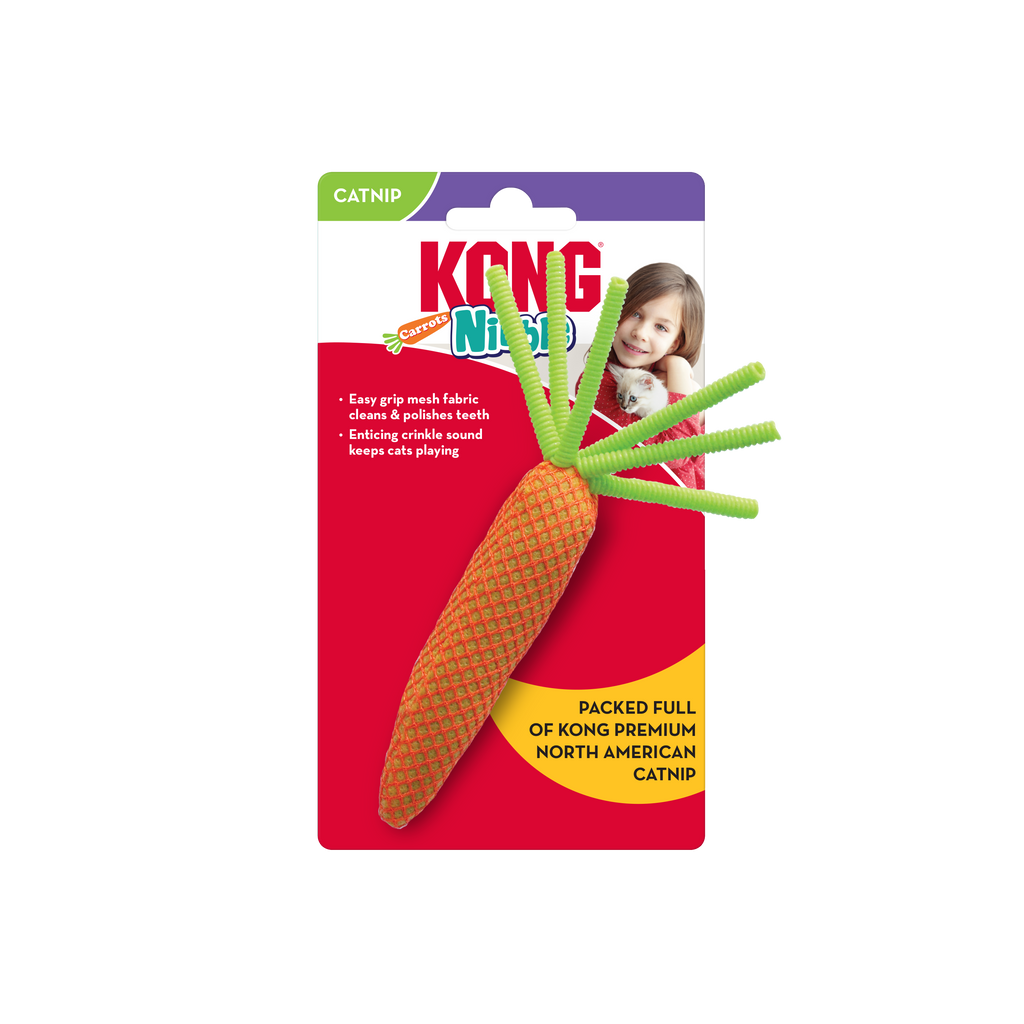 Kong Nibble Carrots - Juguetes para Gatos