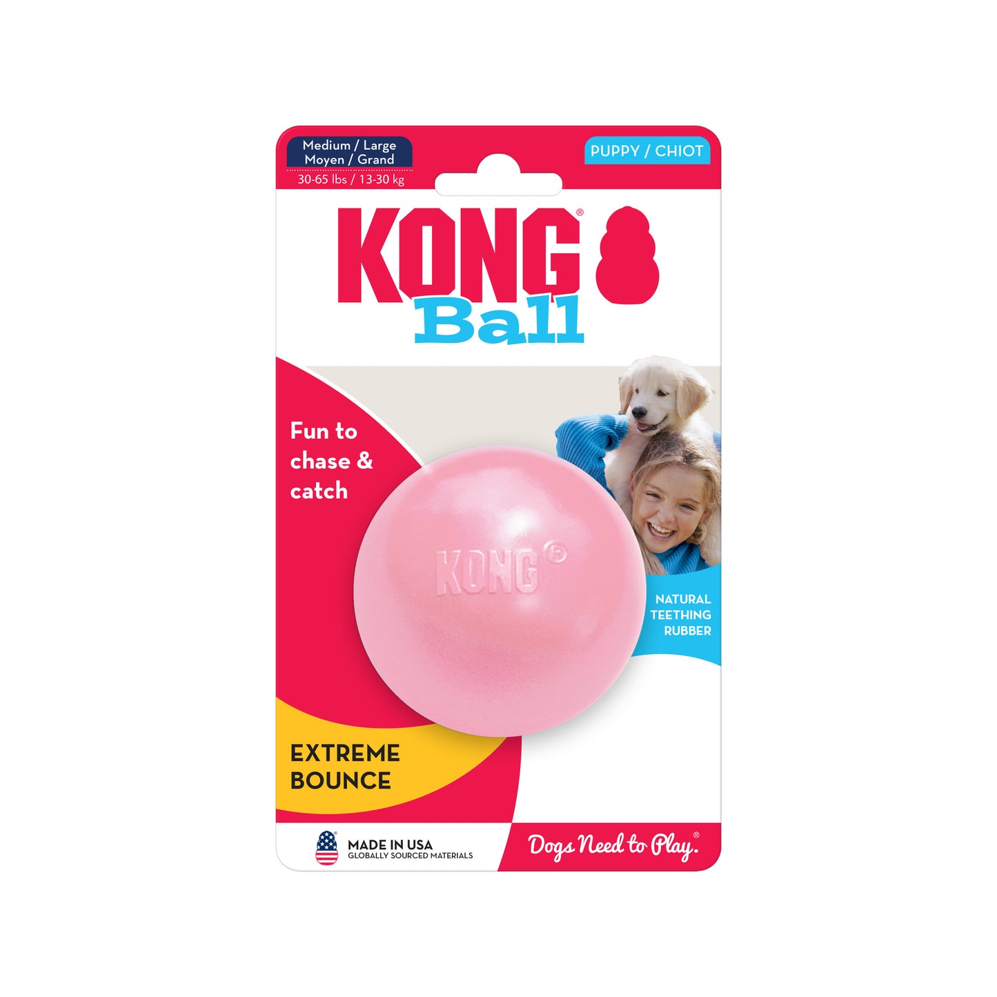 Kong Puppy Ball - Juguetes para Perros