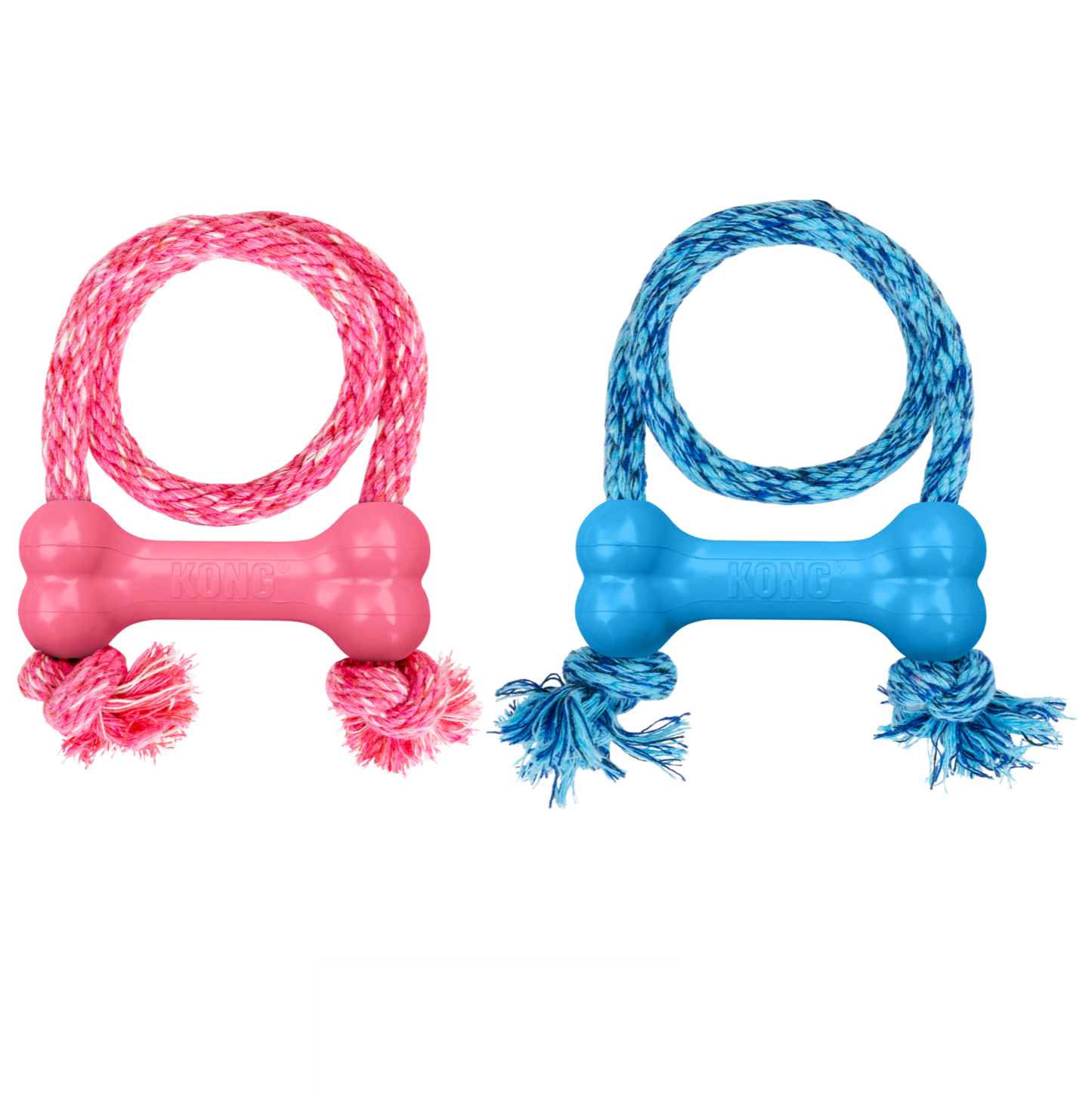 Kong Puppy Goodie Bone with Rope - Juguetes para Perros