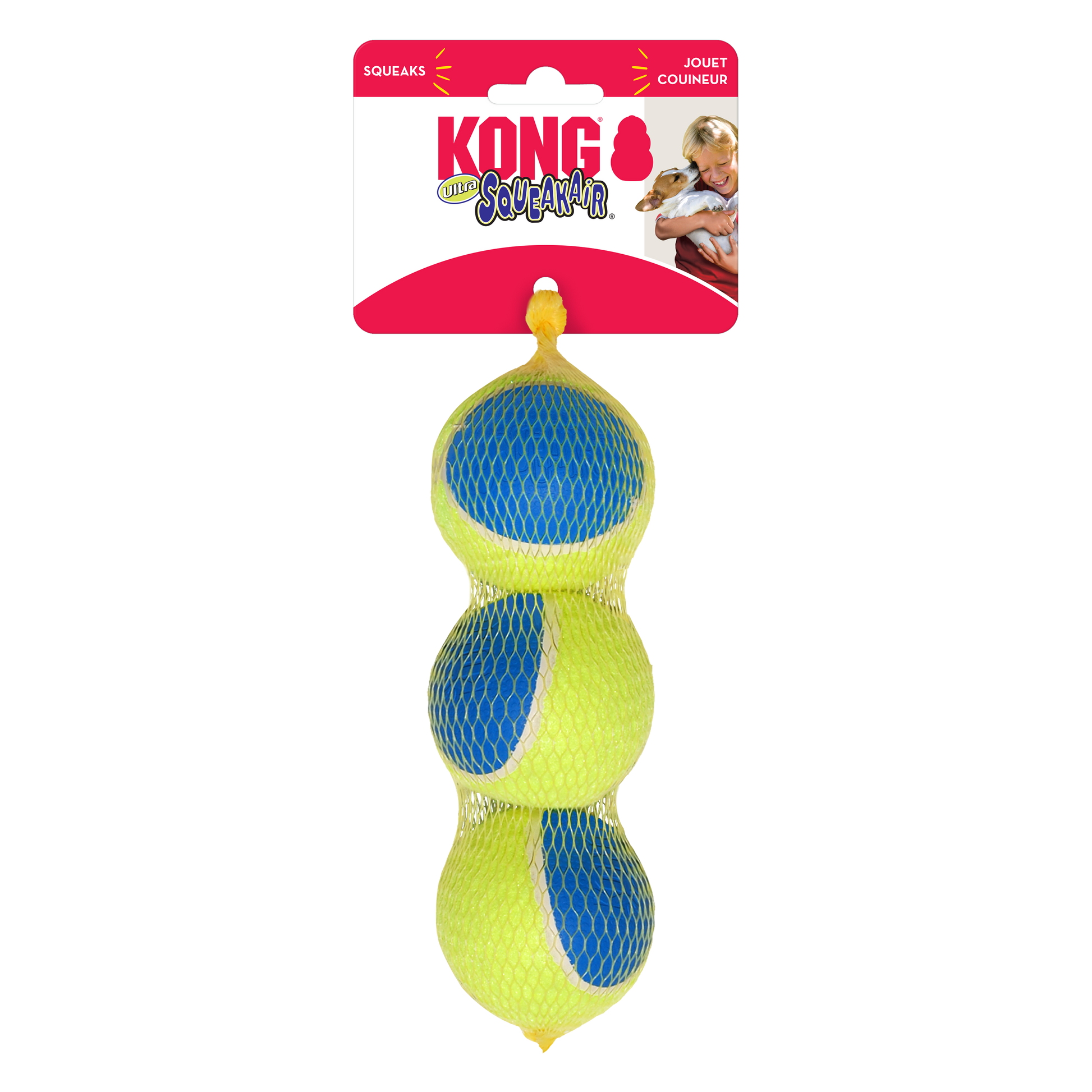 Kong SqueakAir Ultra Balls - Juguetes para Perros