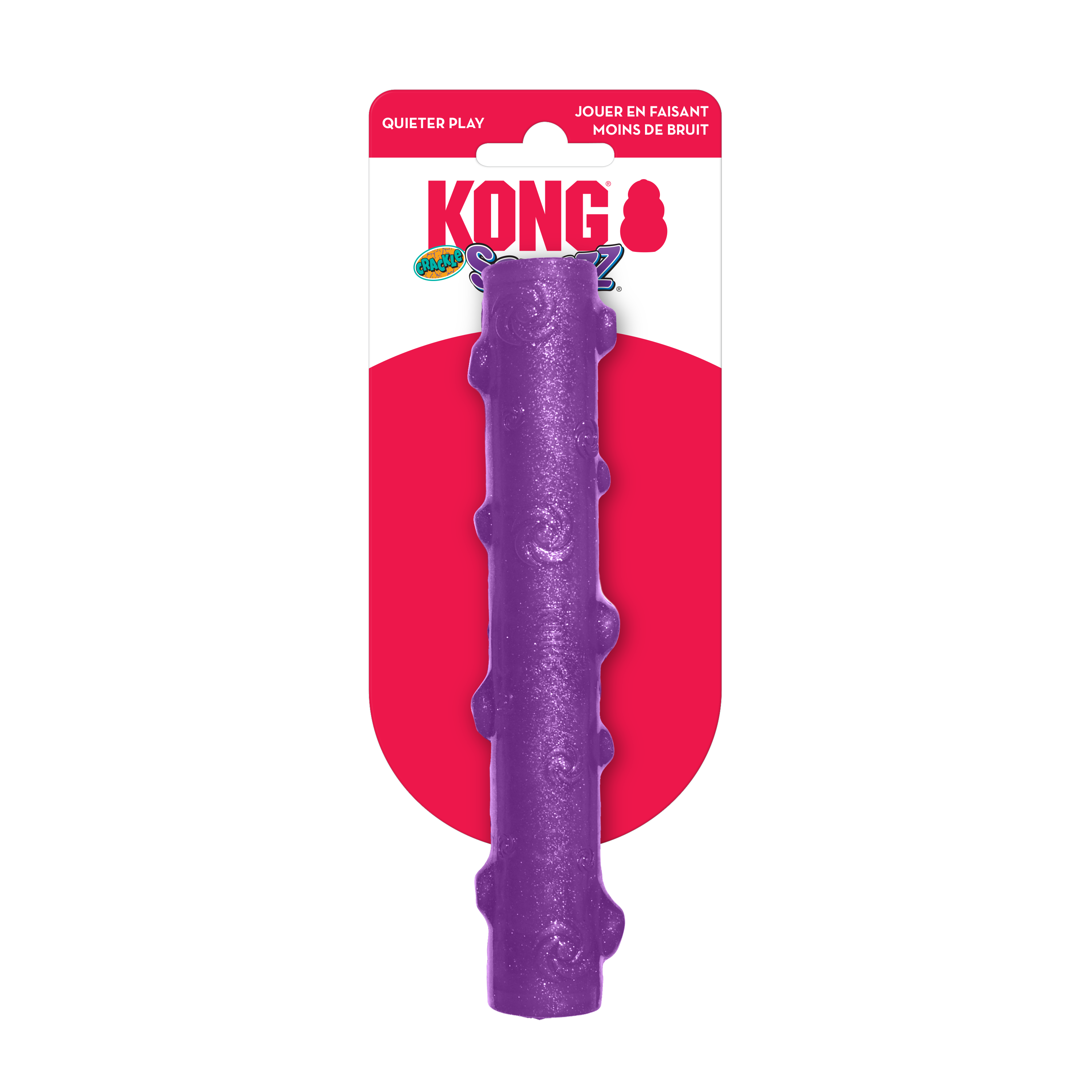 Kong Squeezz Crackle Stick - Juguetes para Perros