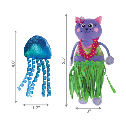 Kong Tropics Hula - Juguetes para Gatos