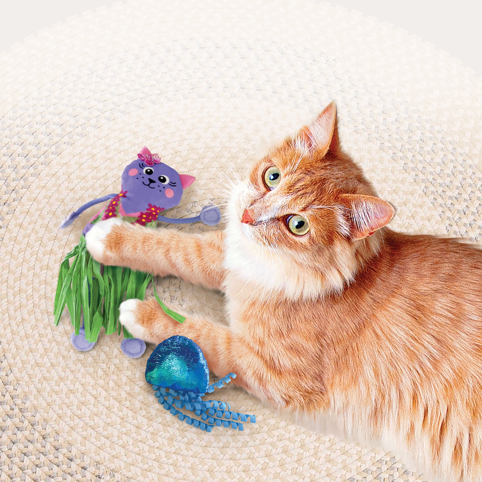 Kong Tropics Hula - Juguetes para Gatos