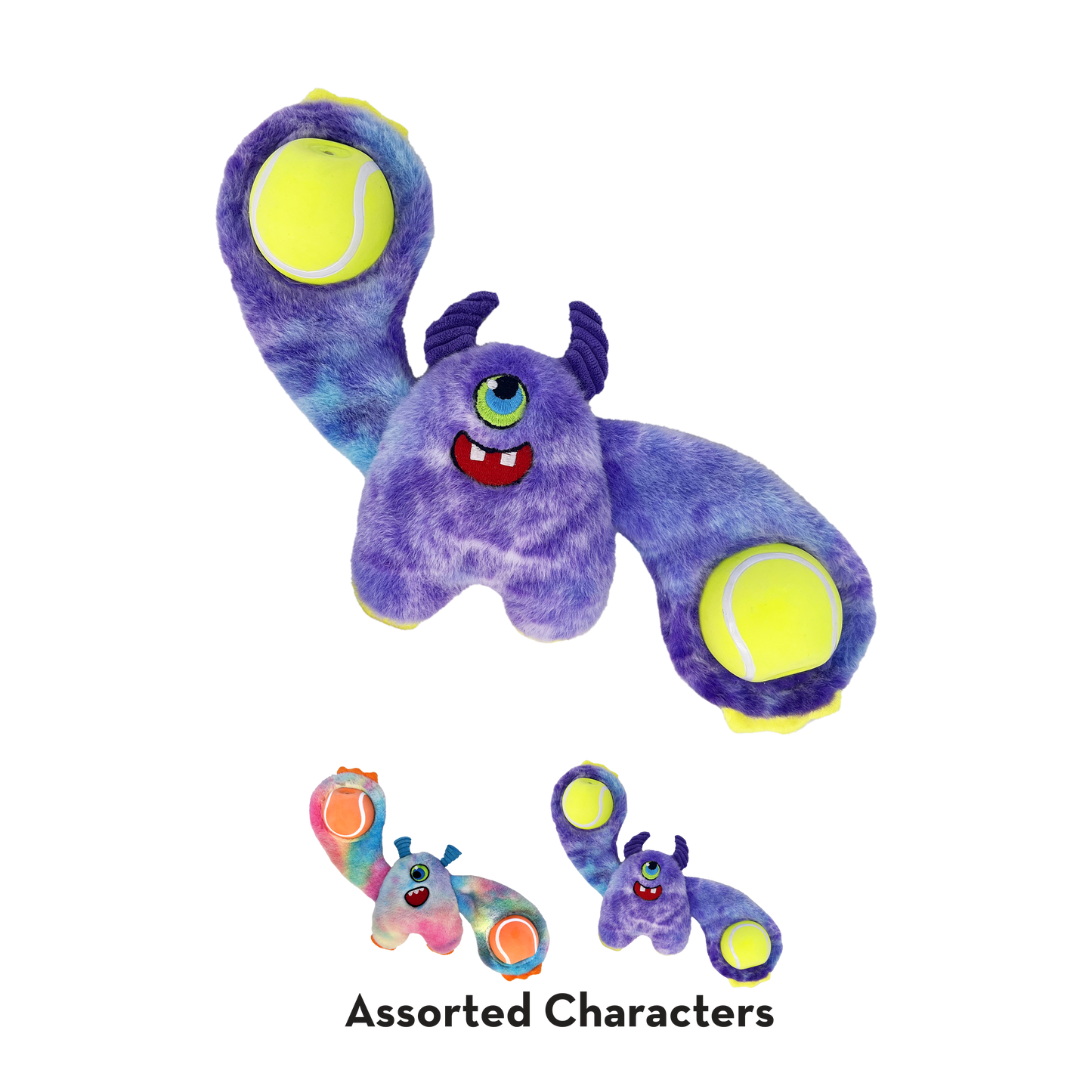 Kong Woozles Monster Assorted M - Juguetes para Perros
