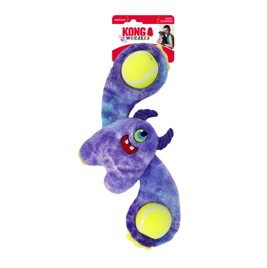 Kong Woozles Monster Assorted M - Juguetes para Perros