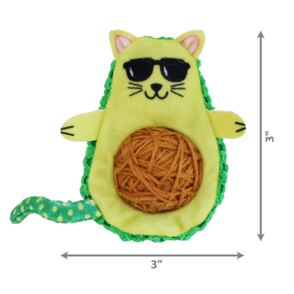 Kong Wrangler AvoCATo - Juguetes para Gatos