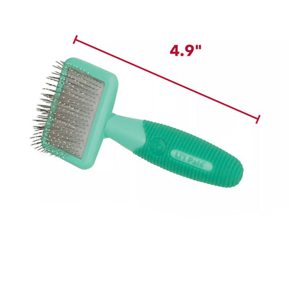 Li'l Pals Kitten Slicker Brush with Coated Tips - Cepillo para Gatos