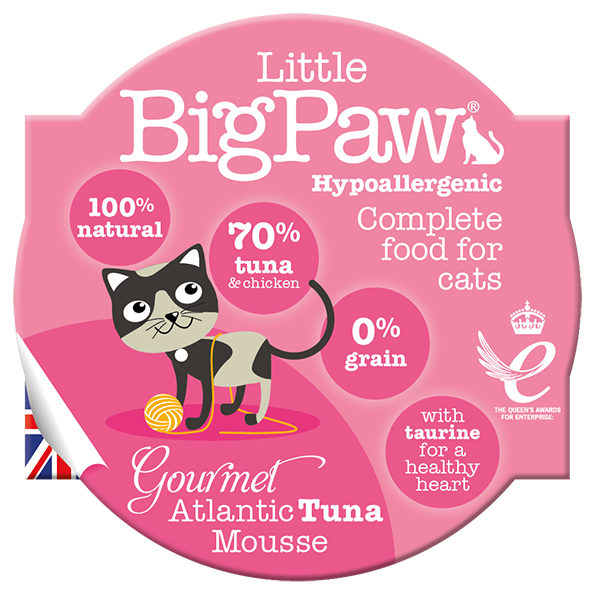 Little BigPaw Atlantic Tuna Mousse - Alimento Húmedo para Gatos