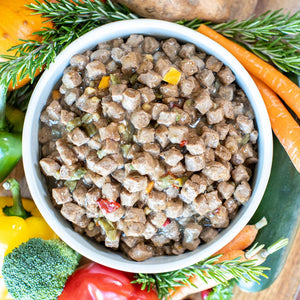 Little BigPaw Turkey with Broccoli, Carrots and Cranberries in a Rich Herb Gravy - Alimento Húmedo para Perros