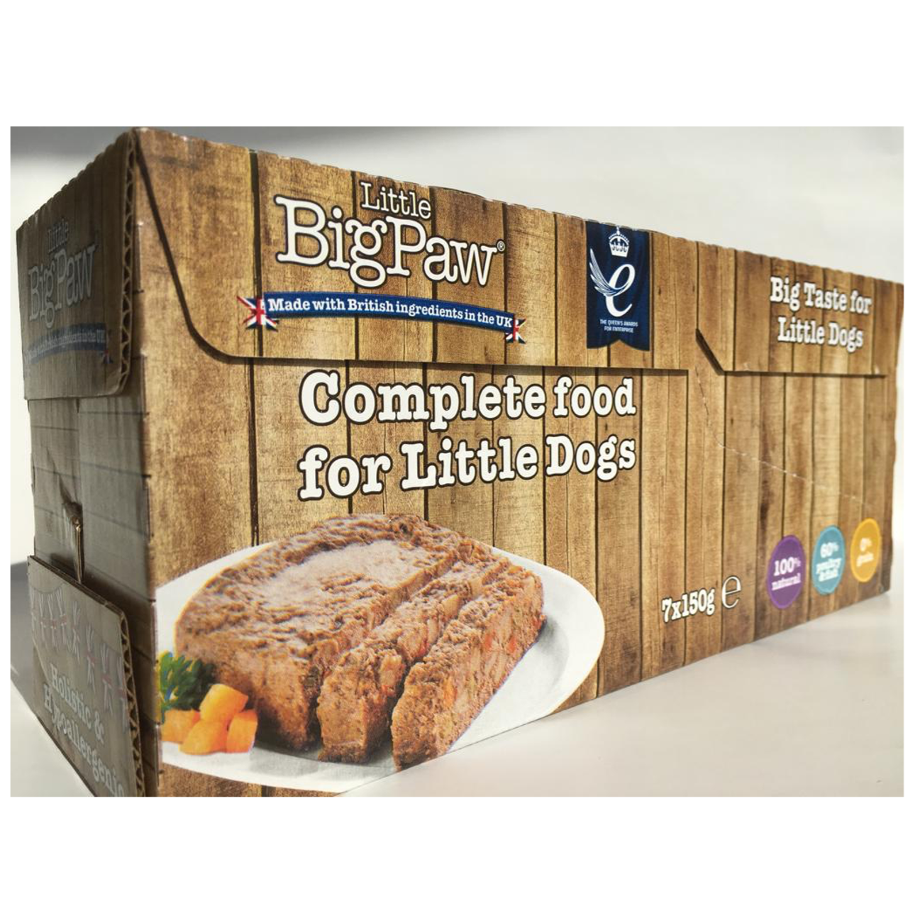 Little BigPaw Tender Duck & Vegetable Dinner - Alimento Húmedo para Perros