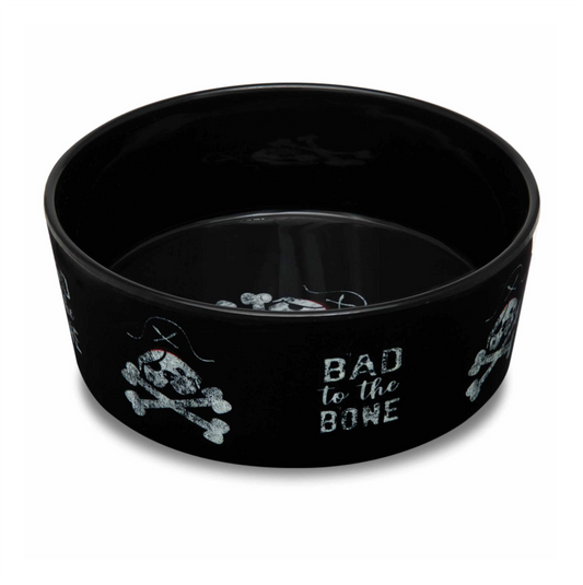 Loving Pets Dolce Bad to the Bone Bowl - Comederos para Perros