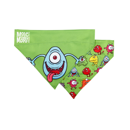 Max and Molly Bandana Little Monsters - Pañoletas para Perros y Gatos