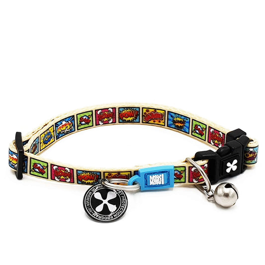 Max and Molly Smart ID Cat Collar Comic - Collar para Gato