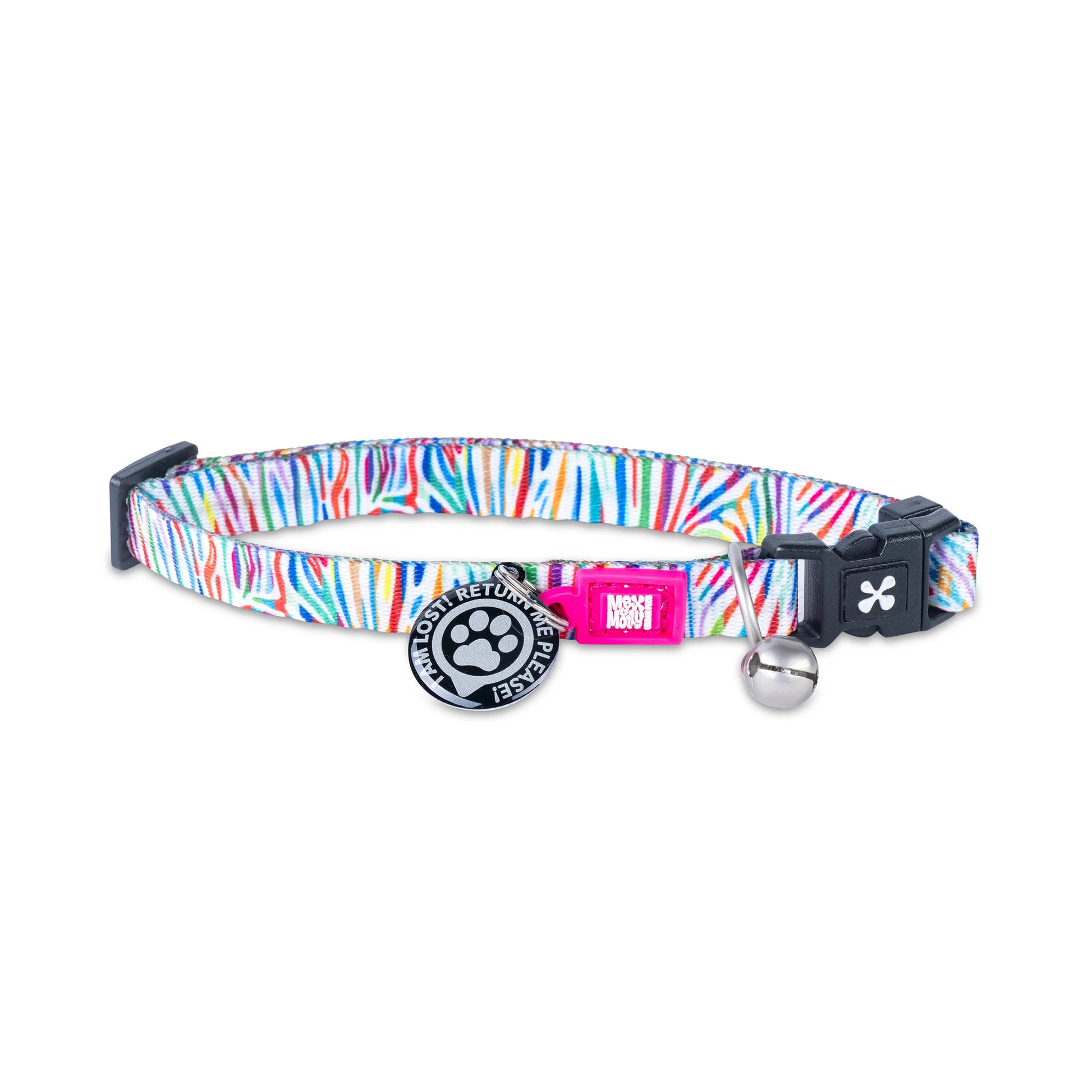 Max and Molly Smart ID Cat Collar Magic Zebra - Collar para Gatos