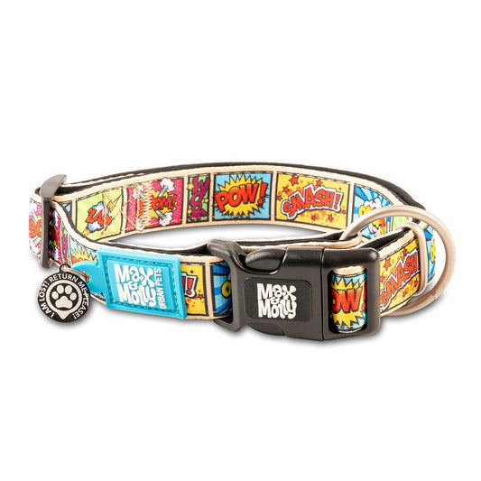 Max and Molly Smart ID Collar Comic - Collares para Perros