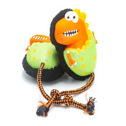 Max and Molly Snuggles Toy Otto The Dino - Juguetes para Perros
