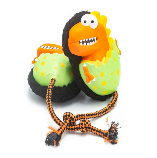 Max and Molly Snuggles Toy Otto The Dino - Juguetes para Perros