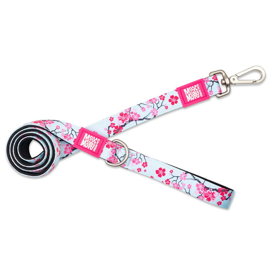 Max and Molly Short Leash Cherry Bloom - Correas para Perros