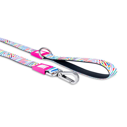 Max and Molly Short Leash Magic Zebra - Correas para Perros