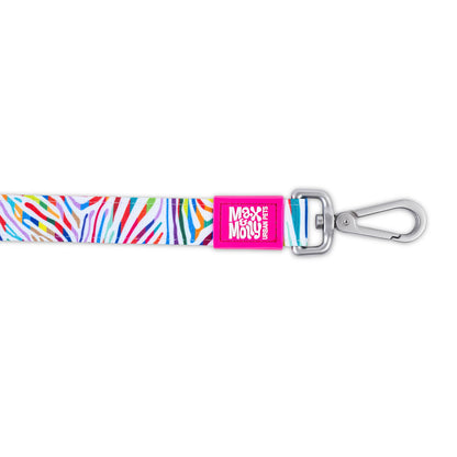 Max and Molly Short Leash Magic Zebra - Correas para Perros