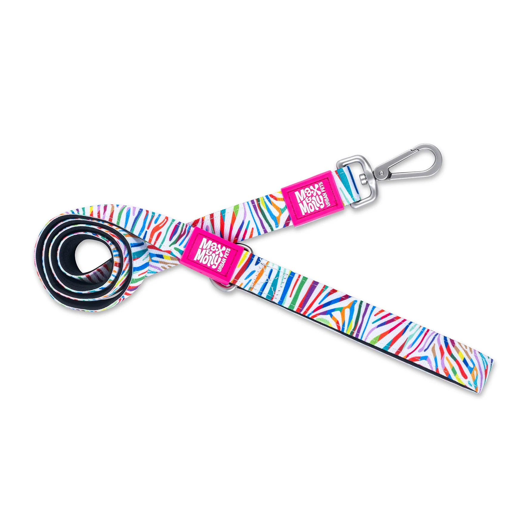 Max and Molly Short Leash Magic Zebra - Correas para Perros