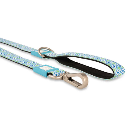 Max and Molly Short Leash Retro Blue - Correas para Perros