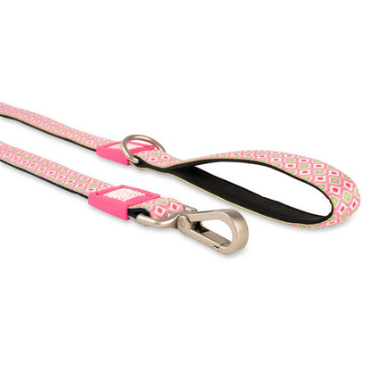 Max and Molly Short Leash Retro Pink - Correas para Perros