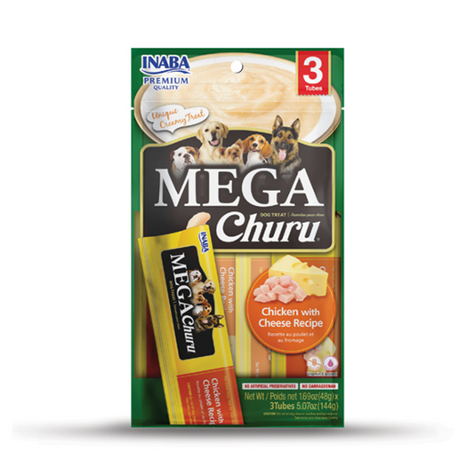 Mega Churu Chicken with Cheese - Snacks para Perros