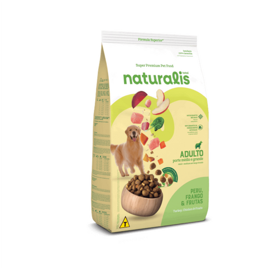Naturalis Adulto Razas Medianas y Grandes - Alimento para Perros