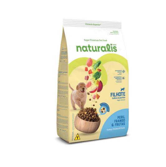 Naturalis Cachorros Pavo, Pollo y Frutas - Alimento para Perros