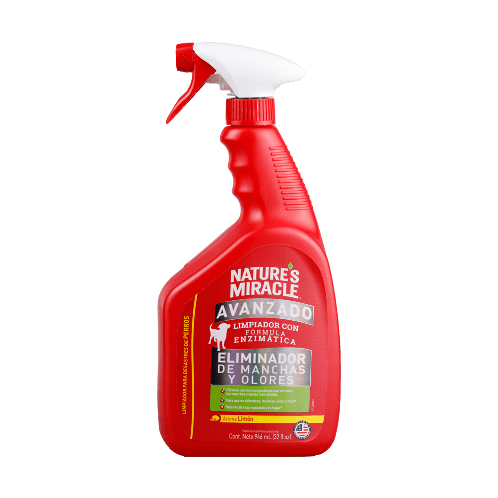 Nature's Miracle Eliminador Avanzado de Manchas y Olores para Perros