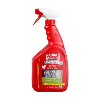 Nature's Miracle Eliminador Avanzado de Manchas y Olores para Perros